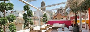 Rooftop terrace Malaga